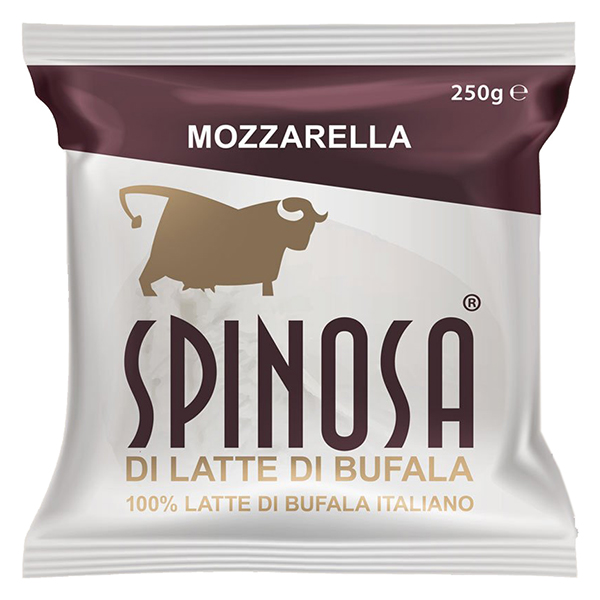 Mozzarella di Latte di Bufala 100% Italiano - Spinosa Cuscino Termosaldato-image