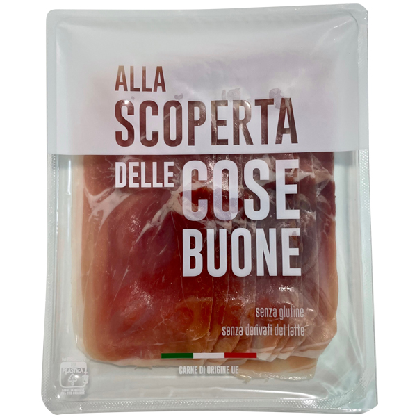 Prosciutto Crudo Affettato - Trinità Vaschetta 100g-image