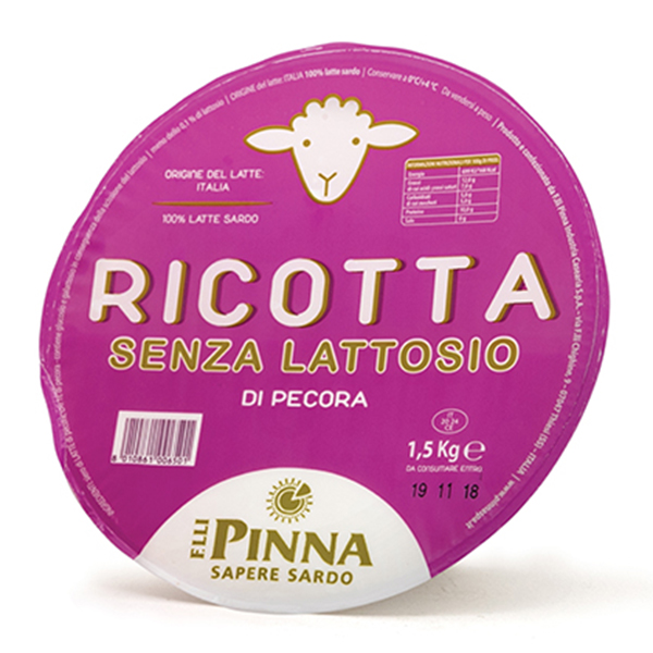 Ricotta di Pecora Senza Lattosio - Caseificio F.lli Pinna-image