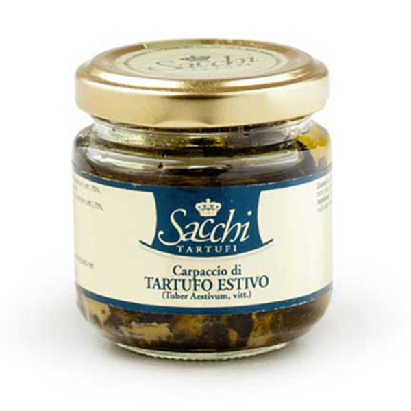 Carpaccio di Tartufo Estivo - Sacchi Tartufi-image