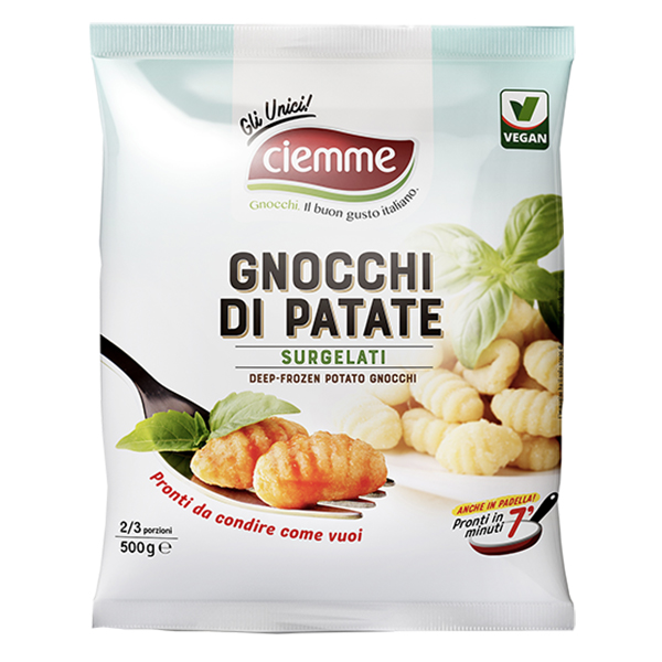 Frozen Potato Gnocchi - Ciemme Alimentari 500g - 1kg-image