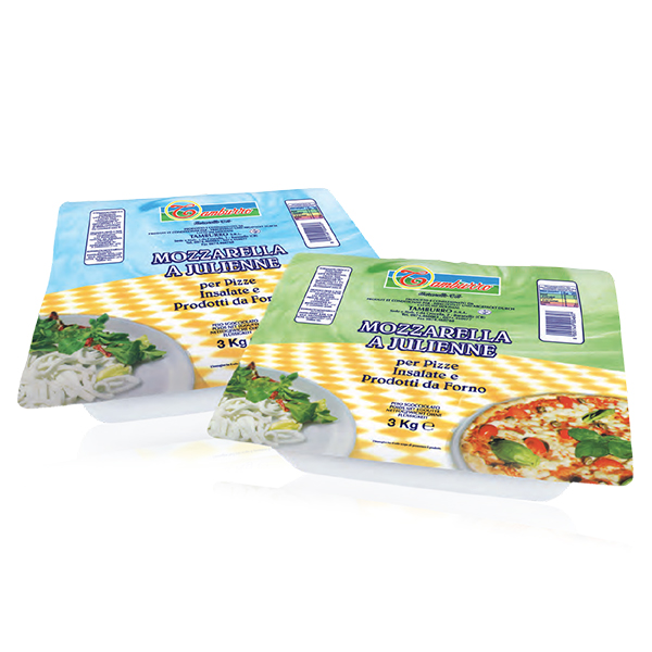 Mozzarella Fior di Latte Julienne, Latte EU - Tamburro Vaschetta 2500g-image