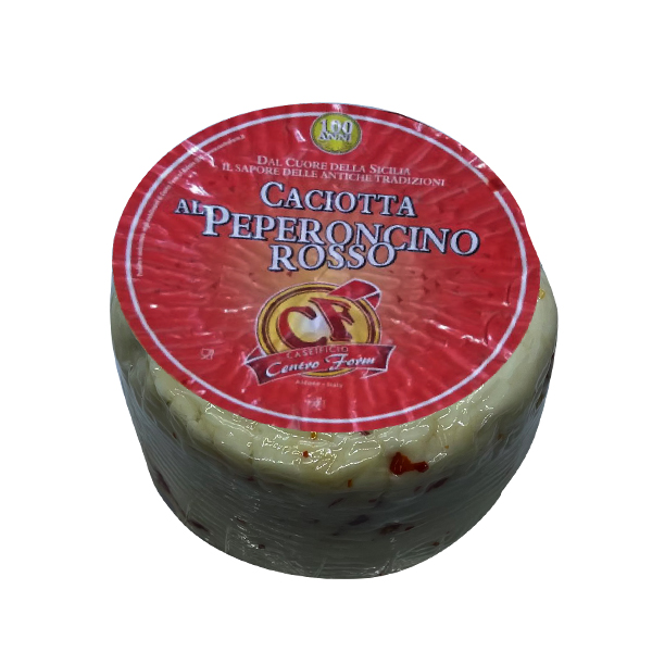 Caciotta al Peperoncino Rosso - Castellanza Formaggi-image