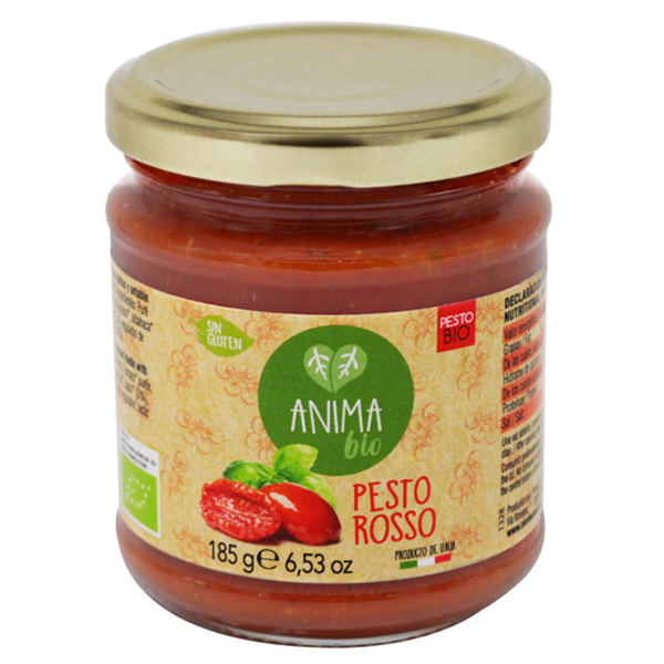 Pesto Rosso Biologico, Anima BIO - Nord Salse 185g-image